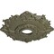 Ekena Millwork Riley Ceiling Medallion (Fits Canopies up to 4 5/8"), 18"OD x 3 1/2"ID x 1 1/2"P, Spartan Stone CM18RLSSF - alternate 3